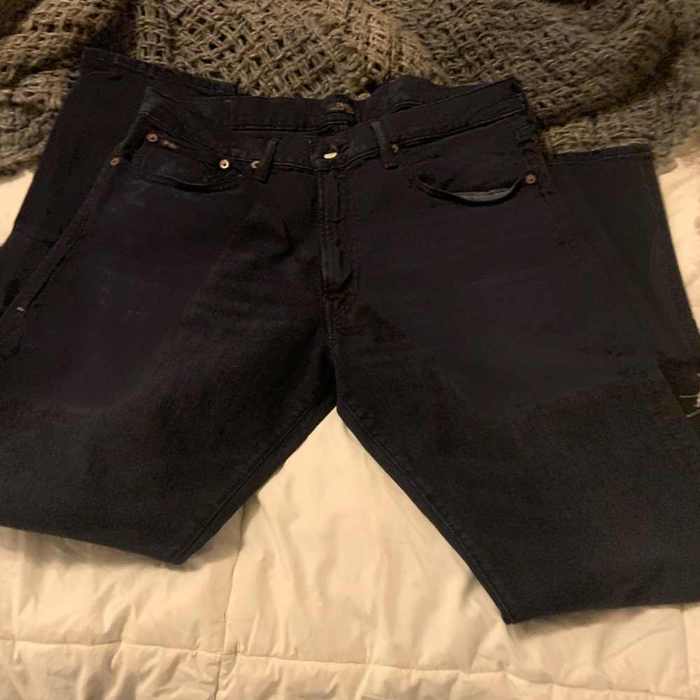 Ralph Lauren black label men’s straight leg jeans